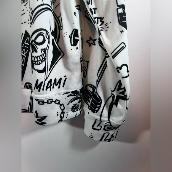 Hybrid Legacy  Crewneck Sweatshirt Men’s Large All Over Print Performance Method - Picture 4 of 12